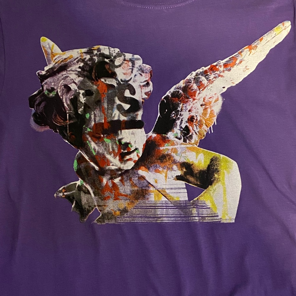 Prps men’s purple graphic tee sacs fifth avenue